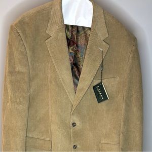 Ralph Lauren Tan Sport Coat Corduroy Blazer